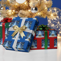 Christian Christmas Wrapping Paper Roll Nativity Scene Jeus Baby Starry Night Xmas - Wonder Print Shop