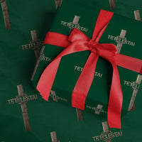 Christian Easter Resurrection Day Tetelestai Religious Cross Wrapping Paper Roll