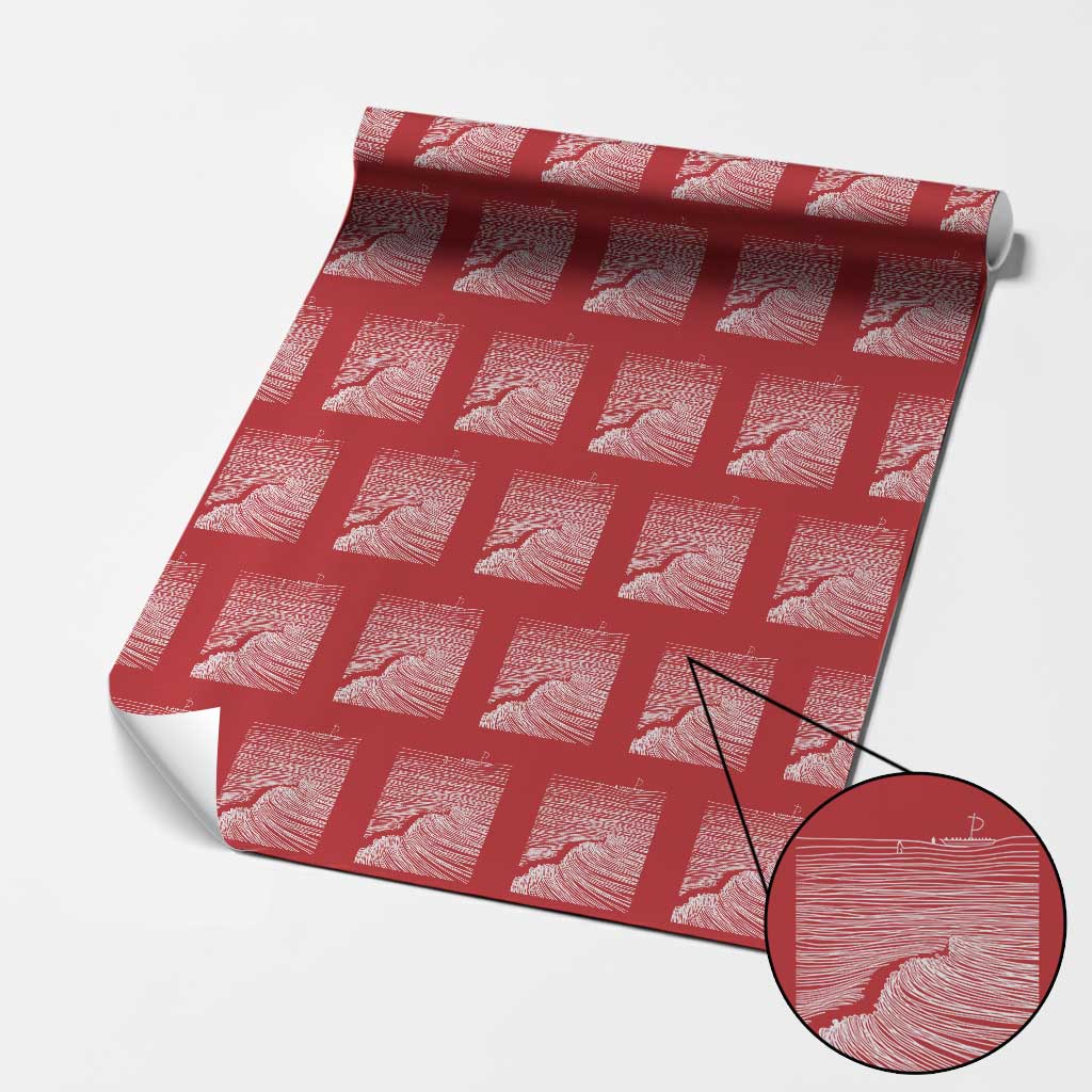 Christian Faith Wrapping Paper Roll Walk On Water Boho Bible Verse