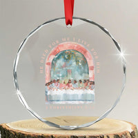 Christian Faith Last Supper Scripture Crystal Glass Ornament He Died for Me So I Live for Him Corinthians 5:15 Inspiration