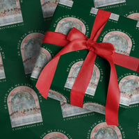 Christian Faith Last Supper Scripture Wrapping Paper Roll He Died for Me So I Live for Him Corinthians 5:15 Inspiration