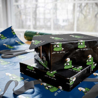 Christian Goose St Patrick's Day Wrapping Paper Roll Off To Pray