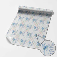 Christian Jesus Wrapping Paper Roll The Lord Bless You Encouraging Bible Verse Butterfly Art