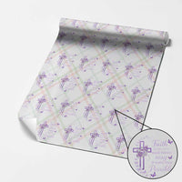 Christian Jesus Wrapping Paper Roll Vintage Bible Verse Printed Faith Blessed Inspirational Girl