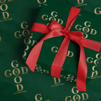 Christian Jesus Lovers Wrapping Paper Roll God Is Good All The Time Cross