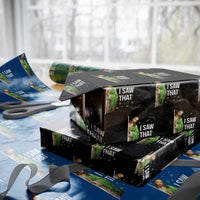 Christian Jesus St Patricks Day Meme Wrapping Paper Roll I Saw That