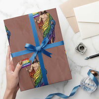Christian LGBTQ Support Wrapping Paper Roll Jesus Loves Everyone