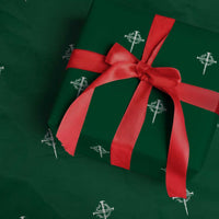 Christian Religious Jesus Shirt with Cross Logo Graphic Wrapping Paper Roll
