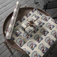 Christian Tennis Lover Gift Wrapping Paper Roll Funny Christian Gift - Wonder Print Shop