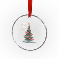 Christian Xmas Crystal Glass Ornament He Will Be Called Wonderful Counselor TS09