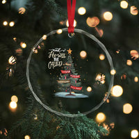 Christian Xmas Crystal Glass Ornament He Will Be Called Wonderful Counselor TS09