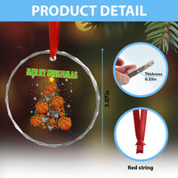 Christmas Basketball Merry Swishmas Crystal Glass Ornament Basketball Xmas Tree - Wonder Print Shop