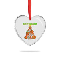 Christmas Basketball Merry Swishmas Heart Crystal Glass Ornament Basketball Xmas Tree - Wonder Print Shop