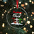 Christmas Begins With Christ Crystal Glass Ornament Snowman Christian Cross - Wonder Print Shop