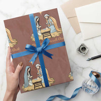 Christmas Begins With Christ Wrapping Paper Roll Christian Christmas Nativity Scene - Wonder Print Shop