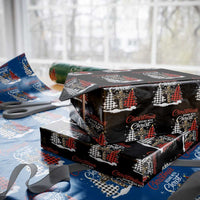 Christmas Begins With Christ Wrapping Paper Roll Leopard Cross Plaid Xmas Tree - Wonder Print Shop