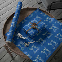 Christmas Cocktail Wrapping Paper Roll Merry Little Cocktail Espresso Martini - Wonder Print Shop