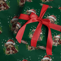 Christmas Cow Wrapping Paper Roll Funny Highland Cow Western Farmer Gift - Wonder Print Shop