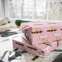 Christmas Elf Costume Wrapping Paper Roll Holiday Costume Funny Christmas Gift - Wonder Print Shop