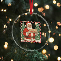 Christmas Gift For Big Fans Of Human Rights And Activism Crystal Glass Ornament - Wonder Print Shop