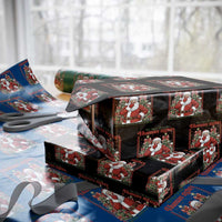 Christmas Gift Wrapping Paper Roll Be Nice To Your Human Rights Lawyer Santa Is Watching - Wonder Print Shop