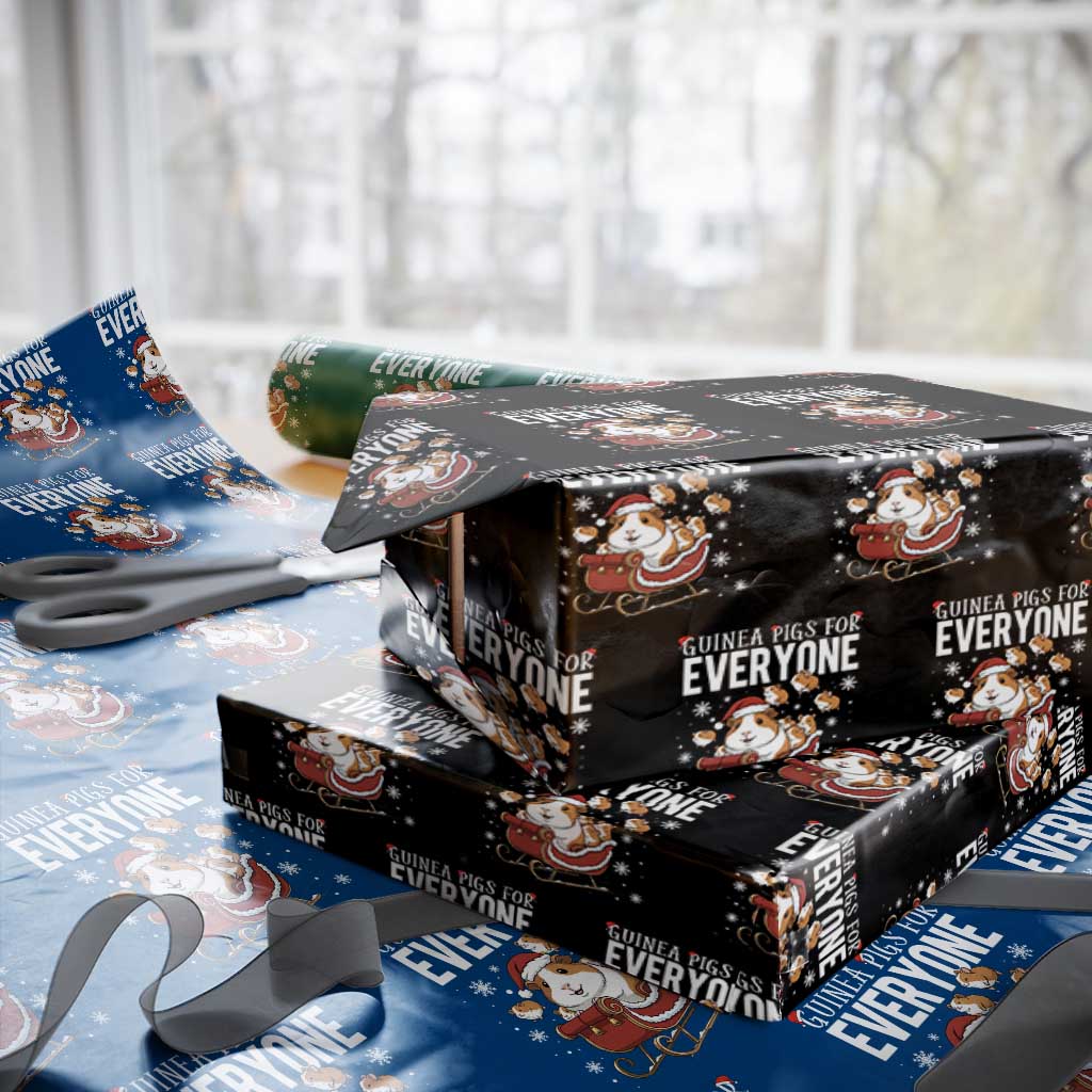 Christmas Guinea Pigs For Everyone Wrapping Paper Roll Funny Cavy Lover Gift - Wonder Print Shop