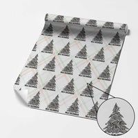 Christmas In Hawaii Wrapping Paper Roll Mele Kalikimaka Christmas Tree Kakau Tattoo - Wonder Print Shop