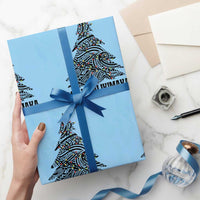 Christmas In Hawaii Wrapping Paper Roll Mele Kalikimaka Christmas Tree Kakau Tattoo - Wonder Print Shop