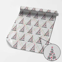 Christmas In Hawaii Wrapping Paper Roll Mele Kalikimaka Kakau Tattoo Turtle Christmas Tree - Wonder Print Shop