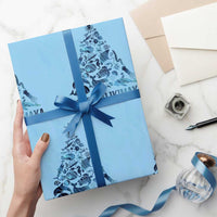 Christmas In Hawaii Wrapping Paper Roll Mele Kalikimala Sea Animals Xmas Tree - Wonder Print Shop