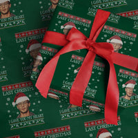 Christmas Jeffrey Dahmer Wrapping Paper Roll True Crime I Gave You My Heart Christmas - Wonder Print Shop