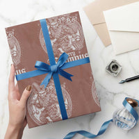 Christmas Krampus Wrapping Paper Roll Merry Krampus Norse Pagan Yule Horror Xmas - Wonder Print Shop