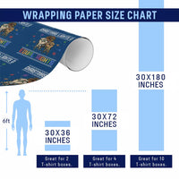 Christmas Lights And Equal Rights Ugly Sweater Wrapping Paper Roll Xmas Activism Gift - Wonder Print Shop