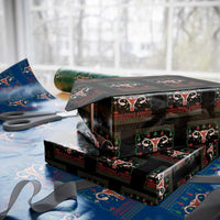 Christmas Lights And Reproductive Rights Wrapping Paper Roll Xmas Feminist Supporter Gift - Wonder Print Shop