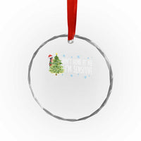 Christmas Marcus The Worm Crystal Glass Ornament Dont Honk At Me Im Sensitive Funny Brainrot Meme - Wonder Print Shop