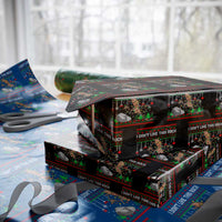 Christmas Marcus The Worm Meme Wrapping Paper Roll I Dont Like This Rock Brainrot Funny Ugly Xmas - Wonder Print Shop