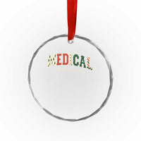 Christmas Medical Assistant Crystal Glass Ornament MA Nurse Grad Gift - Wonder Print Shop