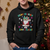Stay Marry and bright Groovy Christmas Hippie Santa Clause Hoodie - Wonder Print Shop