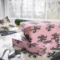 Christmas Movie Fried Pussy Cat Wrapping Paper Roll If That Thing Had 9 Lives She Just Spent Them All - Wonder Print Shop