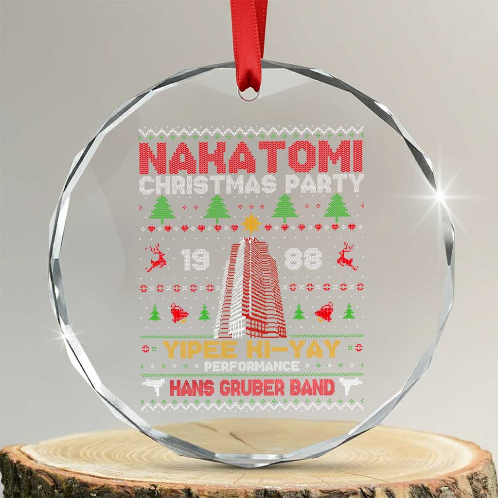 Christmas Nakatomi Crystal Glass Ornament Yipee Ki-Yay Performance Hans Grubrer Band TS09