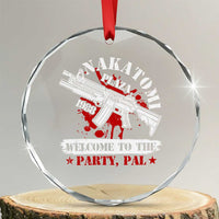 Christmas Nakatomi Plaza 1988 Crystal Glass Ornament Welcome To The Party Pal TS09