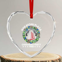 Christmas Nakatomi Plaza Heart Crystal Glass Ornament Christmas Party 1988 Xmas Wreath - Wonder Print Shop