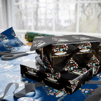 Christmas Nurse Tree Lights Wrapping Paper Roll - Wonder Print Shop