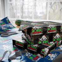 Christmas Nurse Wrapping Paper Roll Be Nice To The Nurse Santa Is Watching - Wonder Print Shop