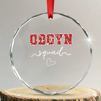 Christmas OBGYN Squad Crystal Glass Ornament Obstetrics And Gynecology Nurse - Wonder Print Shop
