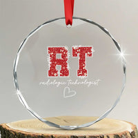 Christmas Radiology Crystal Glass Ornament RT Xray Rad Tech Gift - Wonder Print Shop