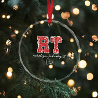Christmas Radiology Crystal Glass Ornament RT Xray Rad Tech Gift - Wonder Print Shop