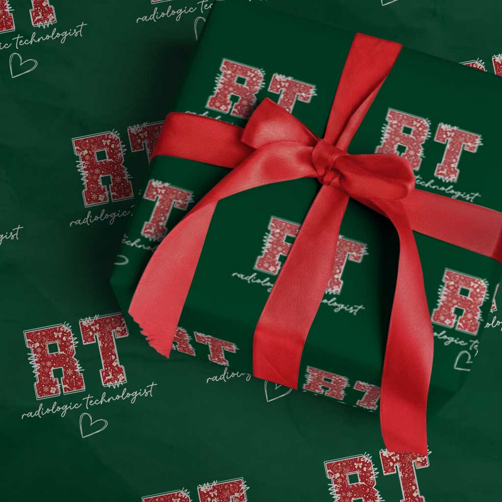 Christmas Radiology Wrapping Paper Roll RT Xray Rad Tech Gift - Wonder Print Shop