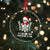 Christmas Skeleton Crystal Glass Ornament It's Fine I'm Fine Everything Is Fine Xmas Light Funny TS02
