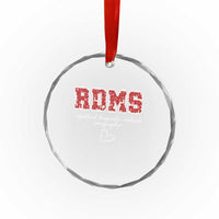 Christmas Sonographer Crystal Glass Ornament RDMS Ultrasound Tech Technologist Gift - Wonder Print Shop